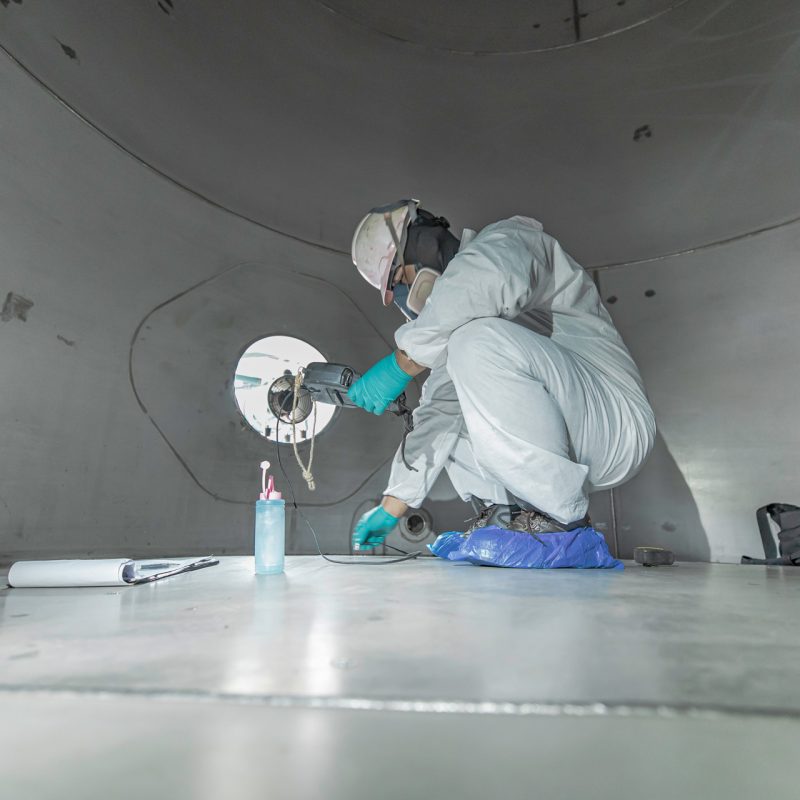 Équipier de seconde intervention sous appareil respiratoire isolant